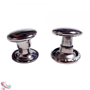 똑딱이단추 리벳 8mm 20쌍KSCI-8011 똑딱이 단추 리벳 8mm 단면 양면리벳 가시메 쇠단추. 집콕 만들기키트 과학교구