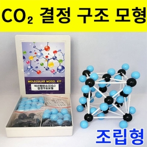 과학1번지 구정과학사,이산화탄소(CO2) 얼음(H2O) 결정구조모형만들기