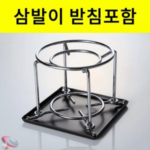 삼발이 스테인리스 지지대 가열실험 실험도구KSCI-8459 가열실험시 안전하게 시료를 받쳐주는 스테인리스 삼발이. 집콕 만들기키트 과학교구