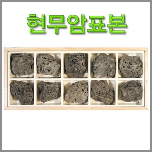 과학1번지 구정과학사,현무암표본
