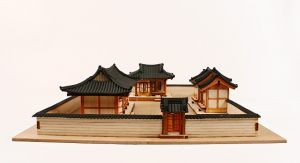 한옥집 기와2칸 4칸 솟을대문 만들기세트 나무조립키트KSCI-0122 기왓집 한옥집 만들기세트 기와2칸 4칸 솟을대문 제작소요 10시간. 집콕 만들기키트 과학교구