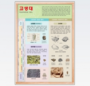 과학1번지 구정과학사,고생대 액자2