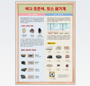 과학1번지 구정과학사,색과조흔색, 모오스굳기계2