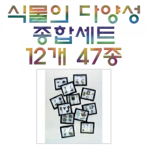 과학1번지 구정과학사,식물의 다양성 종합세트 12개 47종